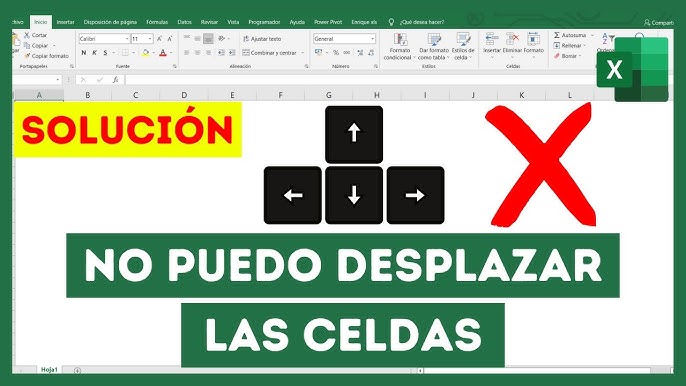 ¿Cómo desbloquear la barra de desplazamiento en Excel?