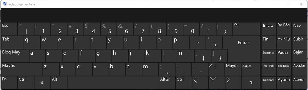 ¿Cómo subir y bajar con las flechas del teclado?