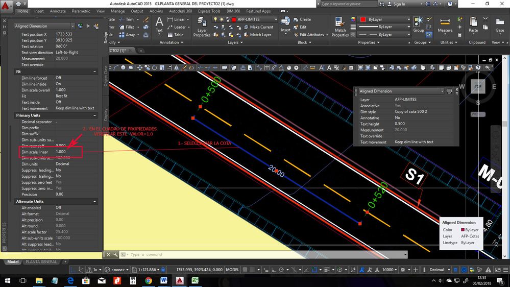¿Cómo saber las medidas de un plano en AutoCAD?