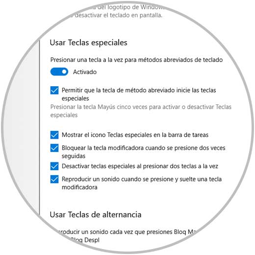 ¿Por qué no me funcionan las teclas especiales?