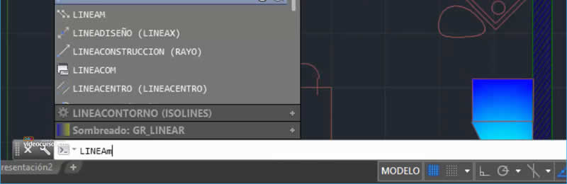 ¿Cómo activar y desactivar la barra de comandos de AutoCAD?