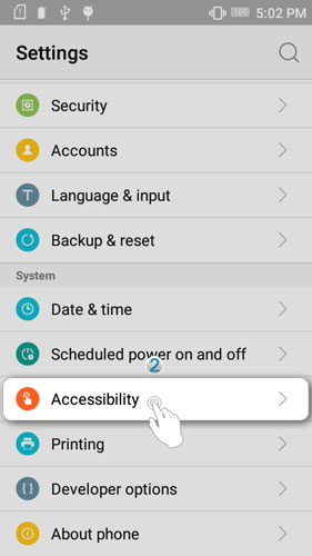 ¿Cómo entrar al menú de TalkBack?