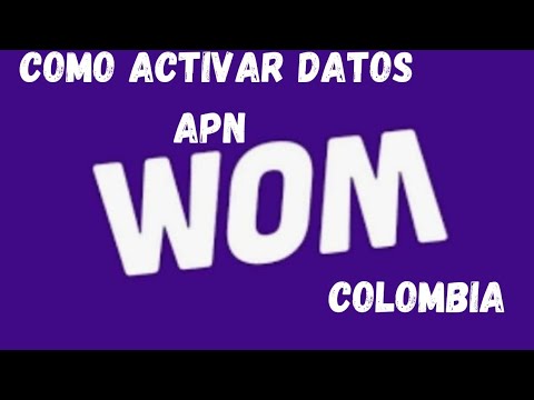 ¿Cómo se activan los datos de WOM?