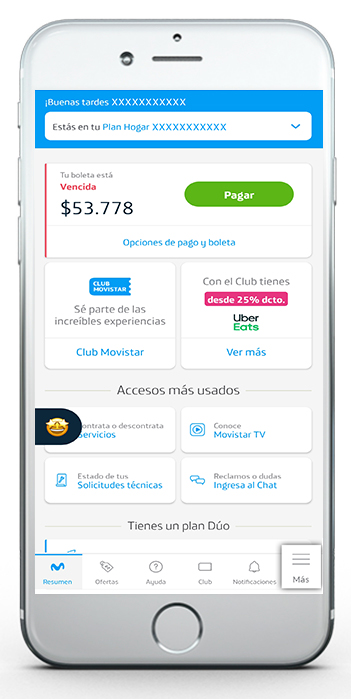¿Cómo cancelar un plan de Movistar por la app?