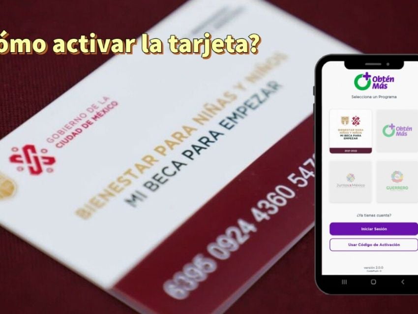 ¿Cómo se activa la tarjeta de Benito Juárez?