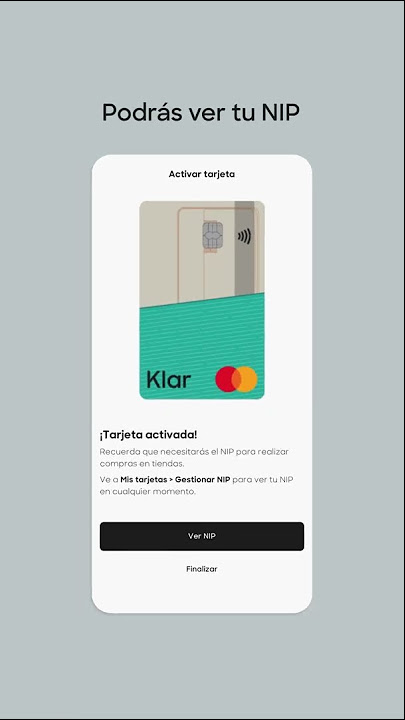 ¿Dónde dar de alta tarjeta Klar?