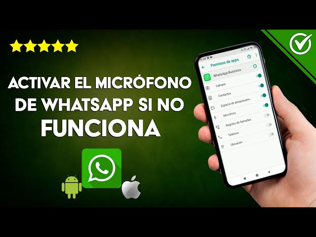 ¿Cómo puedo activar el micrófono de mi teléfono?