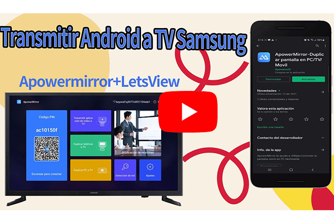 ¿Cómo se activa Miracast en TV Samsung?