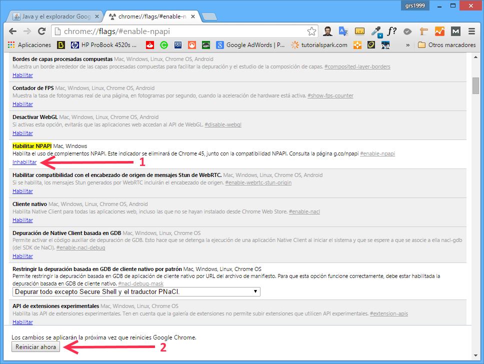 ¿Cómo activar Npapi en Chrome 2023?