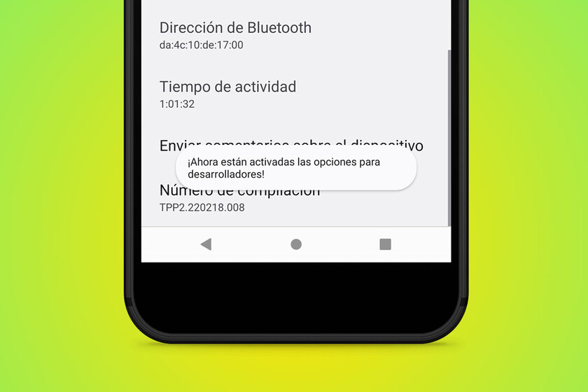 ¿Cómo se activa el modo desarrollador en Samsung?