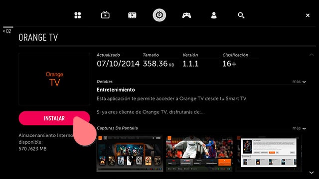 ¿Cómo ver Orange TV en Smart TV no compatible?