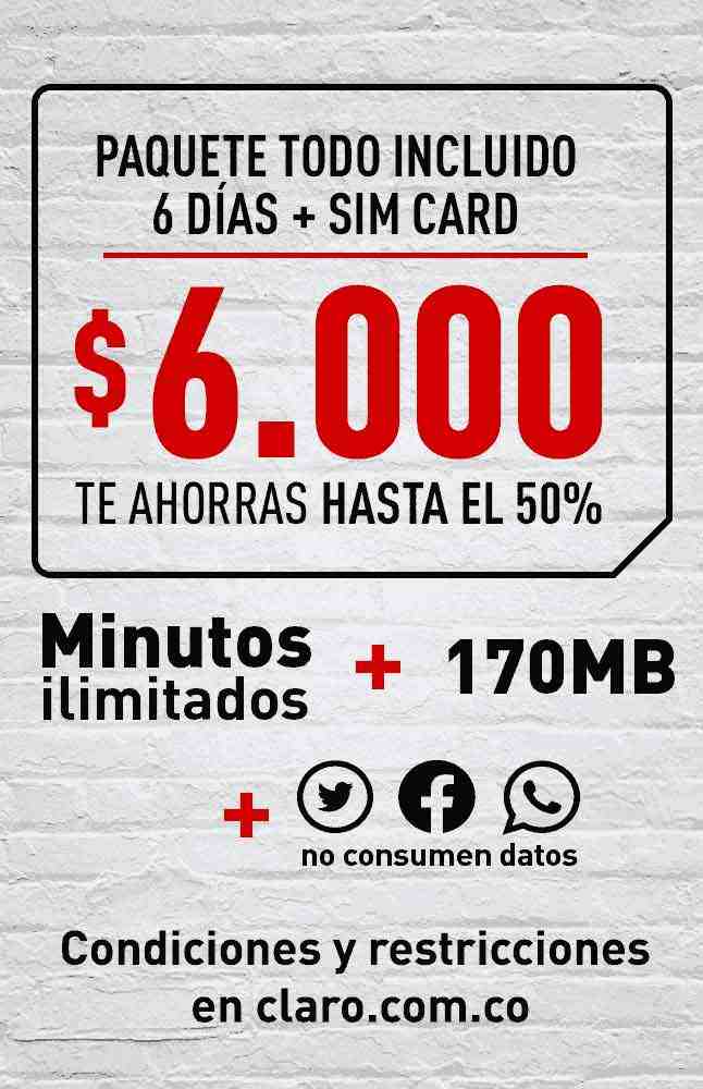 ¿Cómo activar paquetes Claro por mensaje?