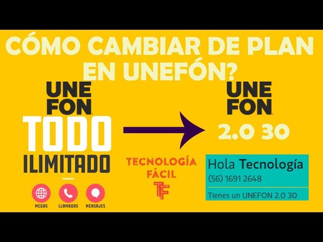 ¿Cómo activar el plan ilimitado de Unefon?