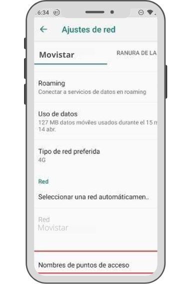¿Cómo hacer para activar los datos móviles?