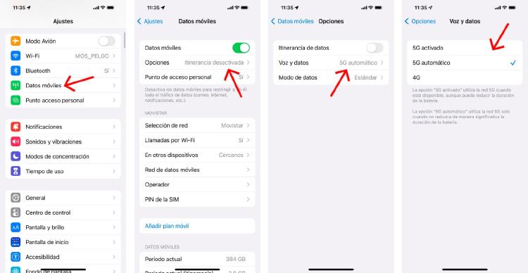 ¿Cómo funciona el roaming de datos?