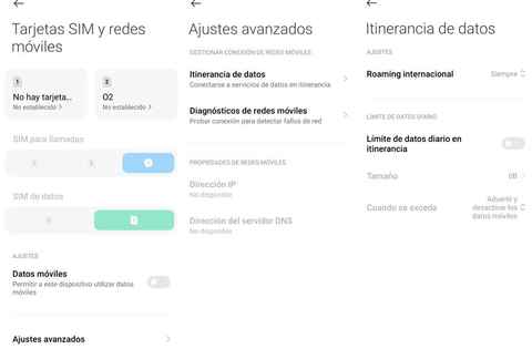 ¿Cómo saber si está activado el roaming?