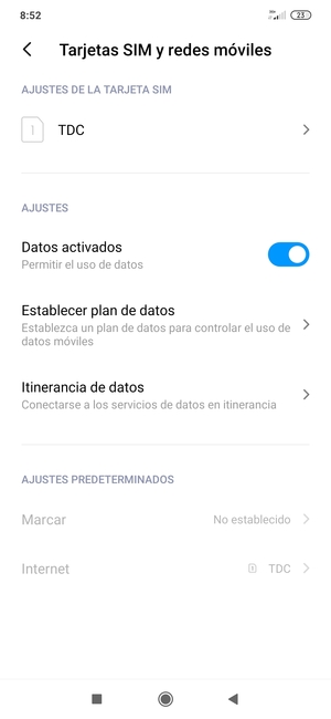 ¿Cómo activar el roaming de datos?