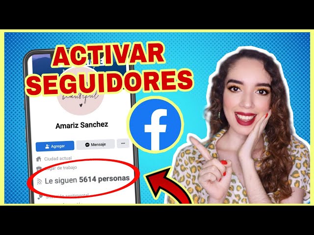 ¿Cómo activar los seguidores en Facebook en iphone?
