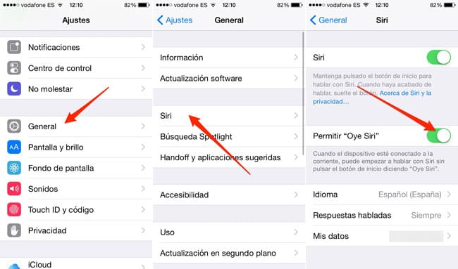 ¿Dónde se encuentra Siri en el iPhone?