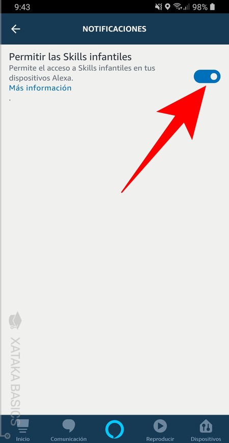 ¿Qué es desactivar Skill?