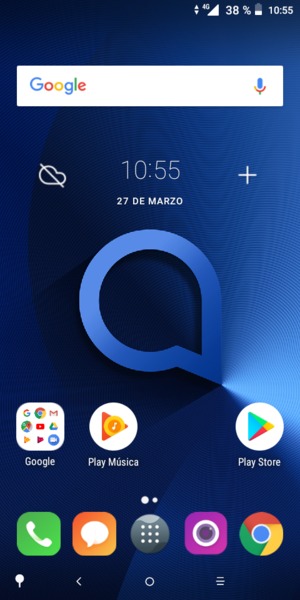 ¿Cómo activar los mensajes de texto en mi celular alcatel?