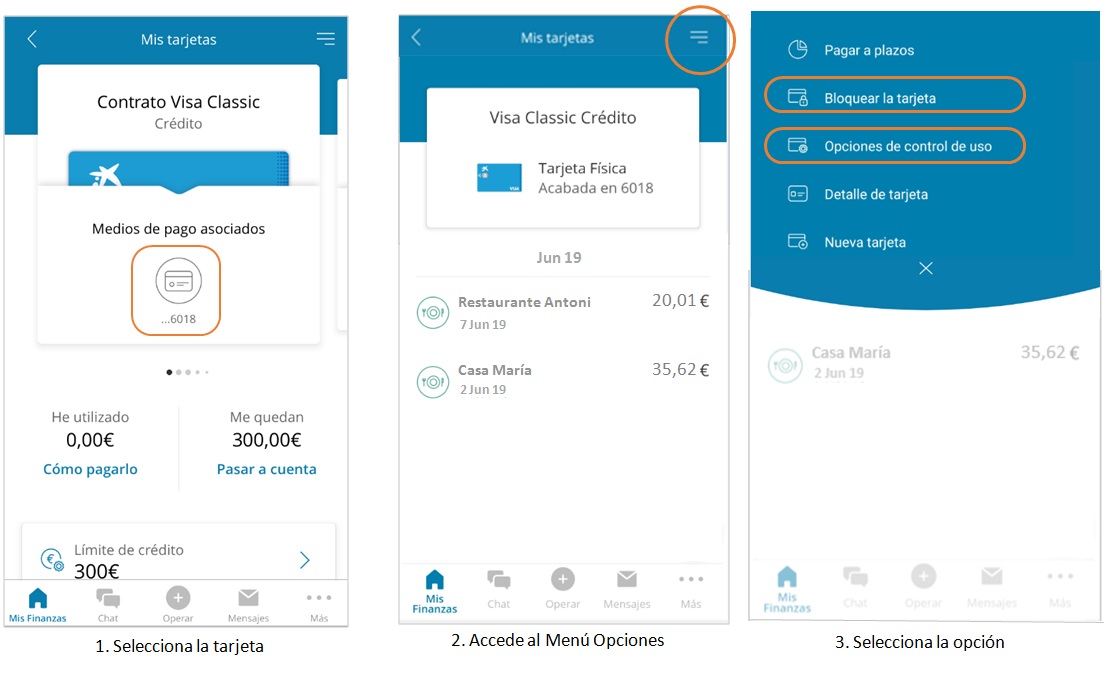 ¿Cómo desbloqueo mi tarjeta CaixaBank?