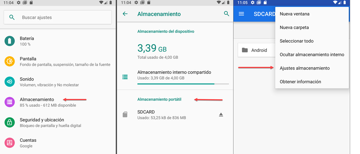 ¿Cómo activar la tarjeta SD en el celular Huawei?