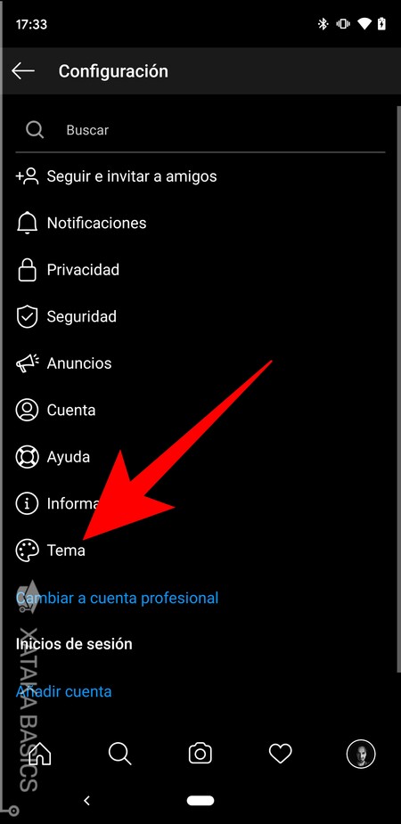 ¿Cómo cambiar el tema de Instagram en iPhone?