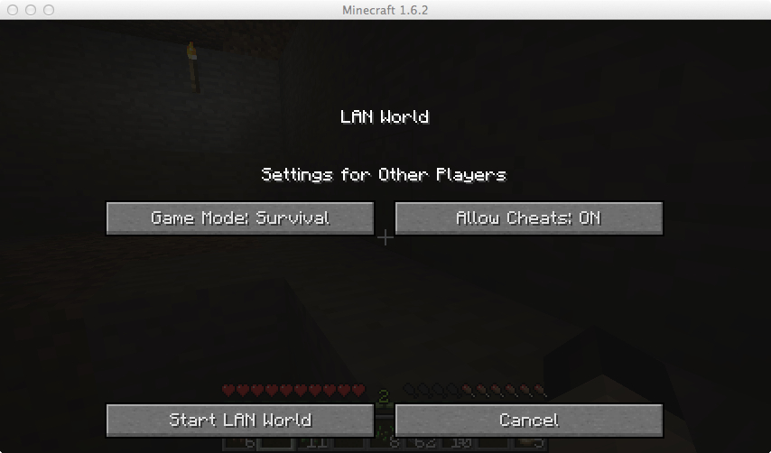 ¿Cómo activar los trucos en un mundo de Minecraft?