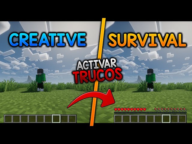¿Cuál es el comando para poner creativo en Minecraft?