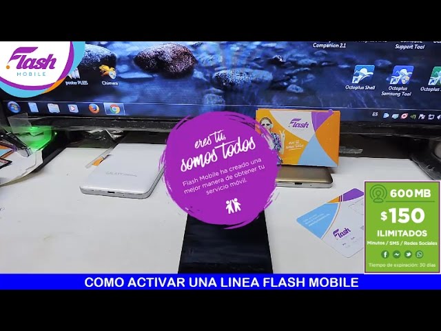 ¿Cómo activar el plan de Flash Mobile?