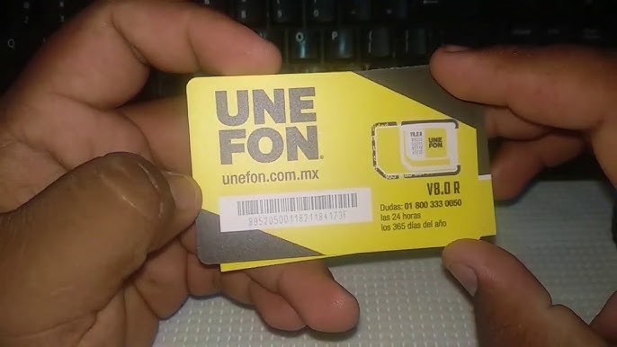 ¿Cómo saber cuál es el número de un chip Unefon?
