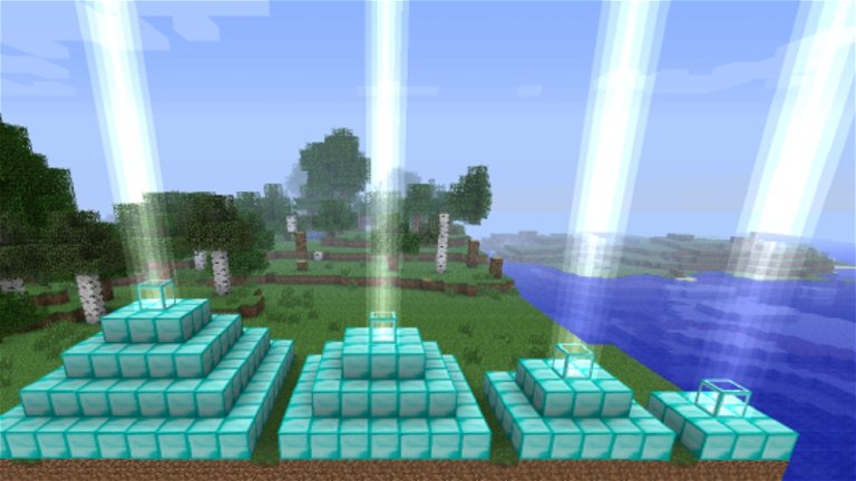 ¿Cómo activar el faro de luz en Minecraft?
