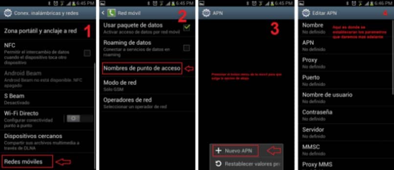 ¿Cómo hacer para activar los datos móviles?