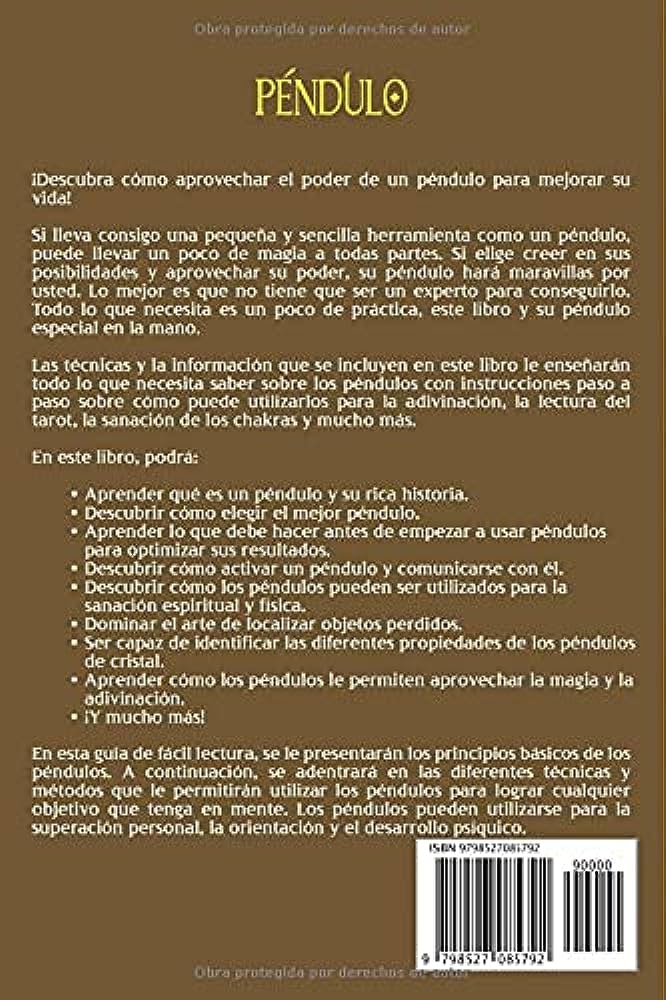 ¿Cómo activar un péndulo de cuarzo?