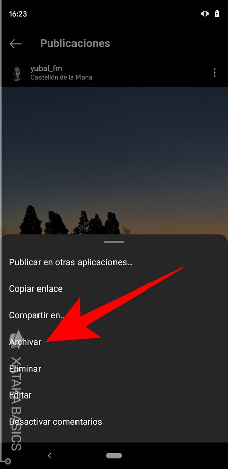 ¿Cómo volver a poner una foto que archive en Instagram?