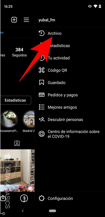 ¿Cuando Desarchivo una foto en Instagram?