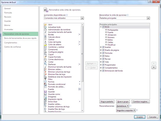 ¿Cómo activar las hojas de un libro de Excel?