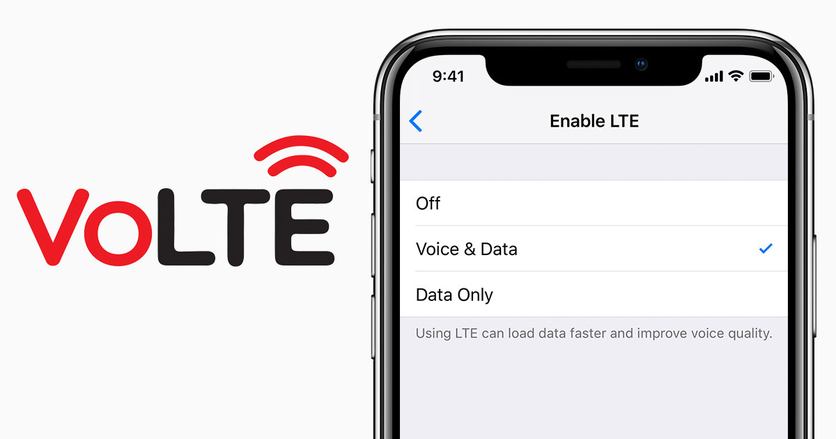 ¿Cómo saber si mi iPhone tiene VoLTE?