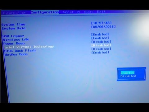 ¿Cómo se habilita la VT?